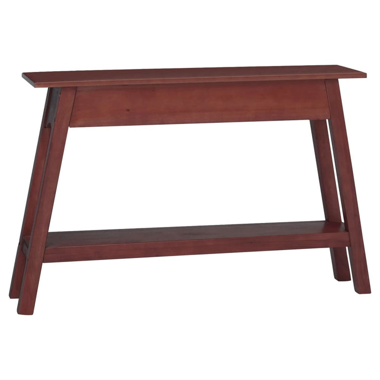 Wandtafel 110x30x75 cm massief mahoniehout bruin MeubelReus