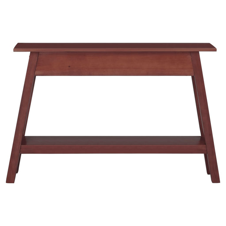 Wandtafel 110x30x75 cm massief mahoniehout bruin MeubelReus