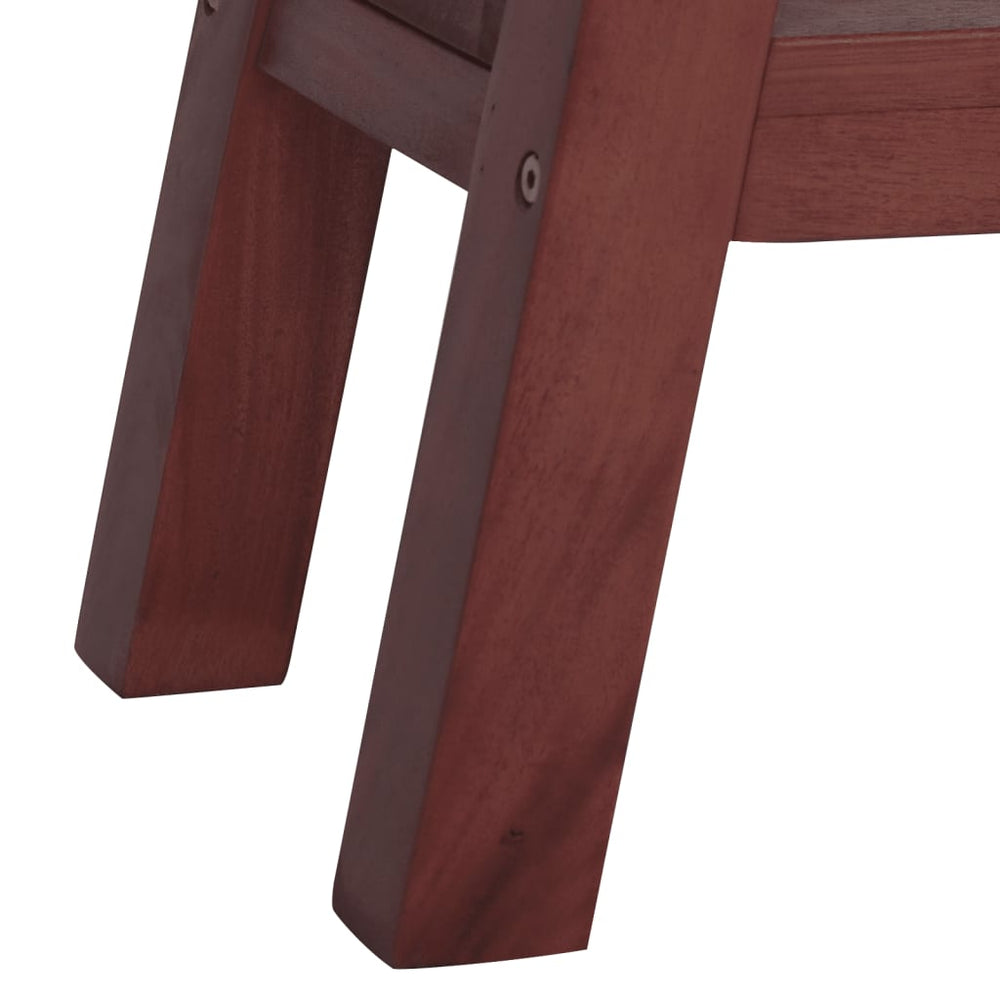 Wandtafel 110x30x75 cm massief mahoniehout bruin MeubelReus