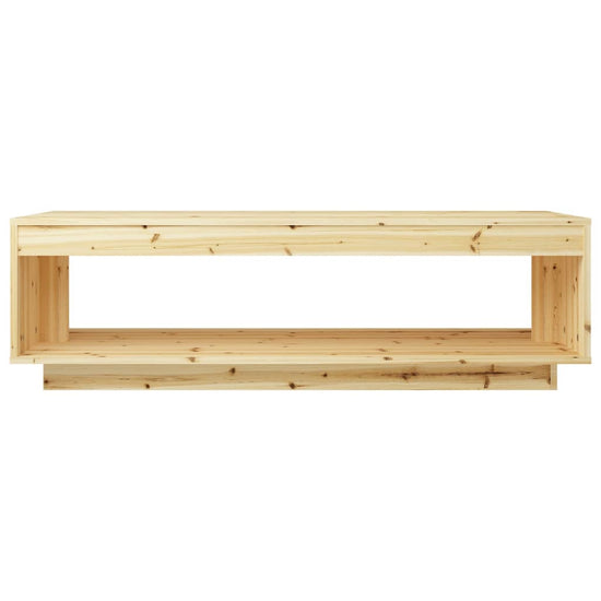 Salontafel 110x50x33,5 cm massief vurenhout MeubelReus