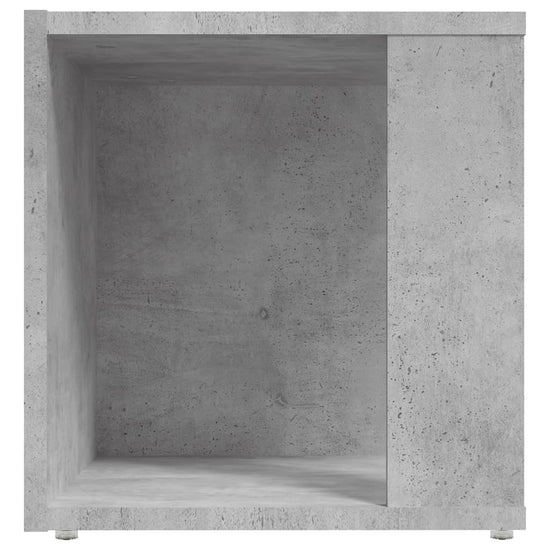 Bijzettafel 33x33x34,5 cm spaanplaat betongrijs MeubelReus