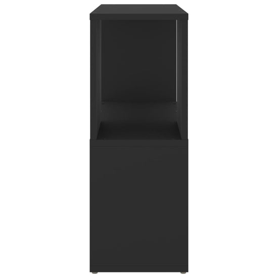 Boekenkast 60x24x63 cm spaanplaat zwart MeubelReus