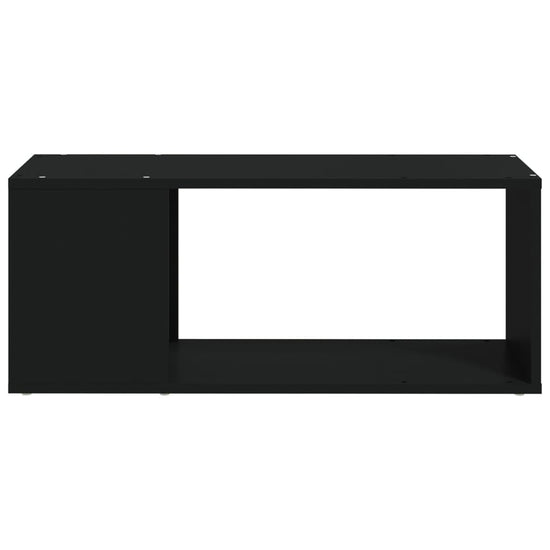 Tv-meubel 80x24x32 cm spaanplaat zwart MeubelReus