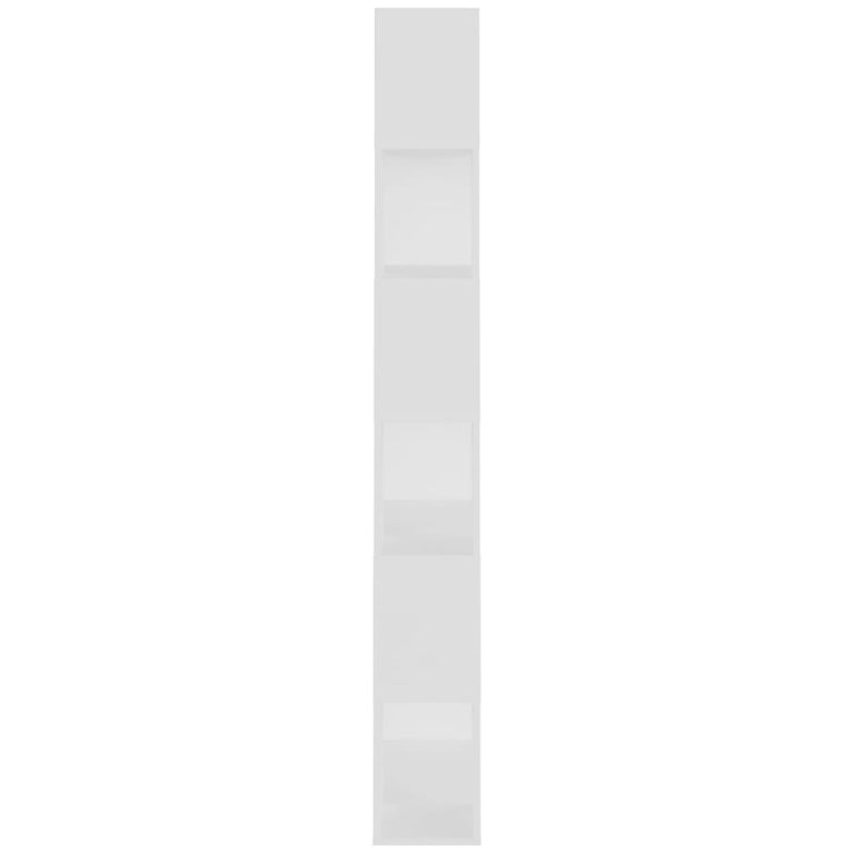 Boekenkast/kamerscherm 80x24x186 cm spaanplaat wit MeubelReus