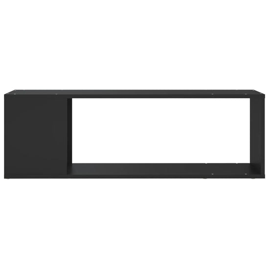 Tv-meubel 100x24x32 cm spaanplaat zwart MeubelReus