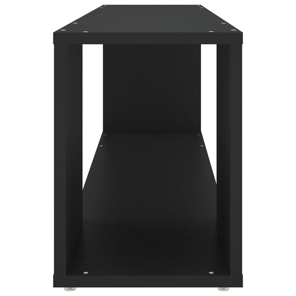 Tv-meubel 100x24x32 cm spaanplaat zwart MeubelReus