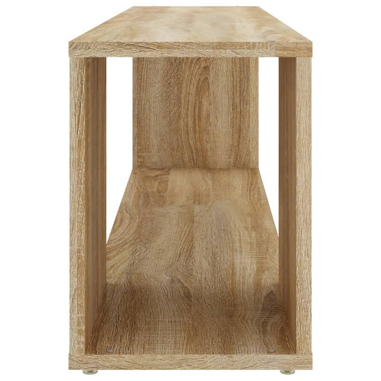 Tv-meubel 100x24x32 cm spaanplaat sonoma eikenkleurig MeubelReus