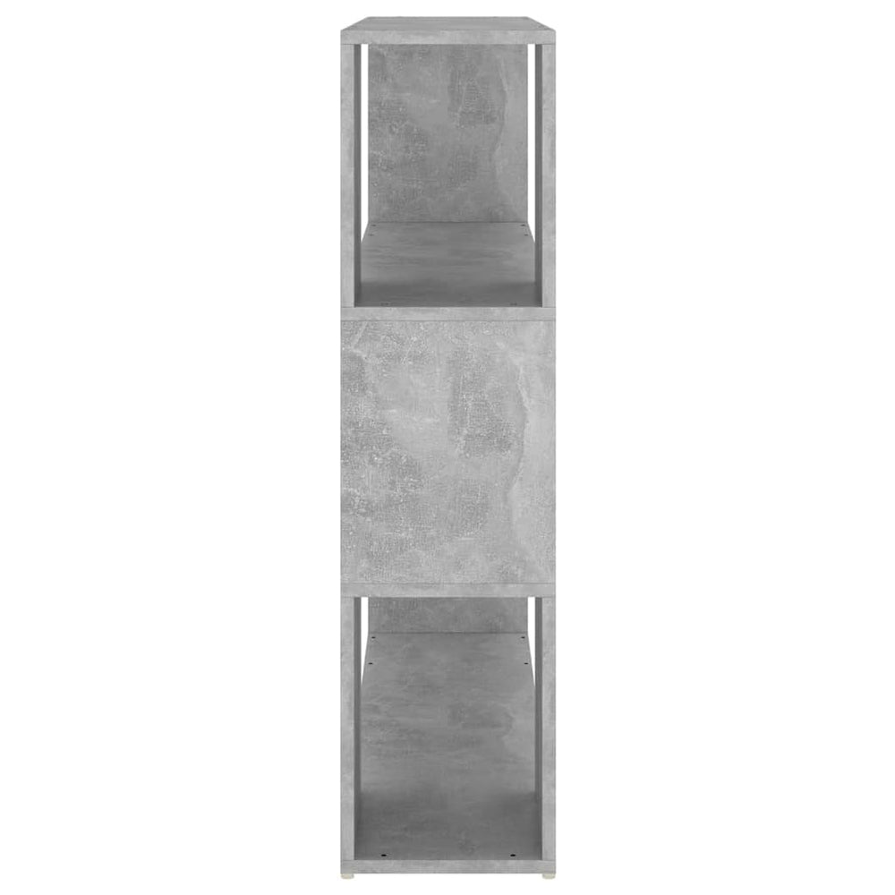 Boekenkast/kamerscherm 100x24x94 cm betongrijs MeubelReus