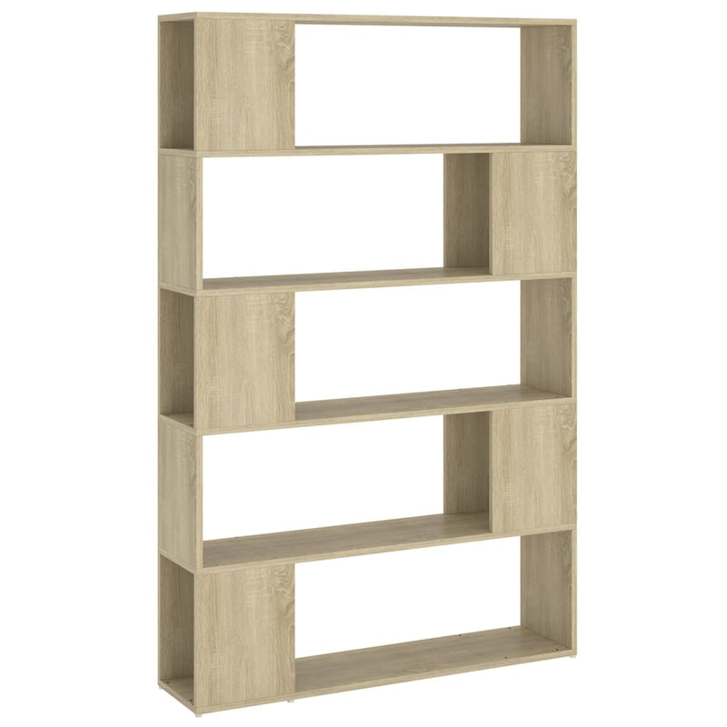 Boekenkast/kamerscherm 100x24x155 cm spaanplaat sonoma eiken MeubelReus