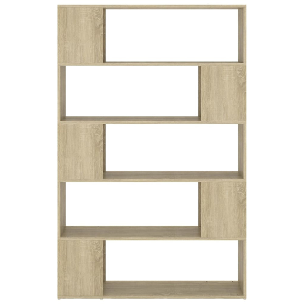 Boekenkast/kamerscherm 100x24x155 cm spaanplaat sonoma eiken MeubelReus
