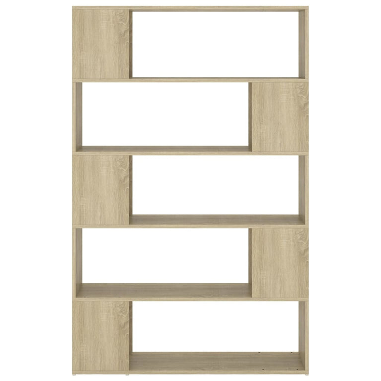 Boekenkast/kamerscherm 100x24x155 cm spaanplaat sonoma eiken MeubelReus