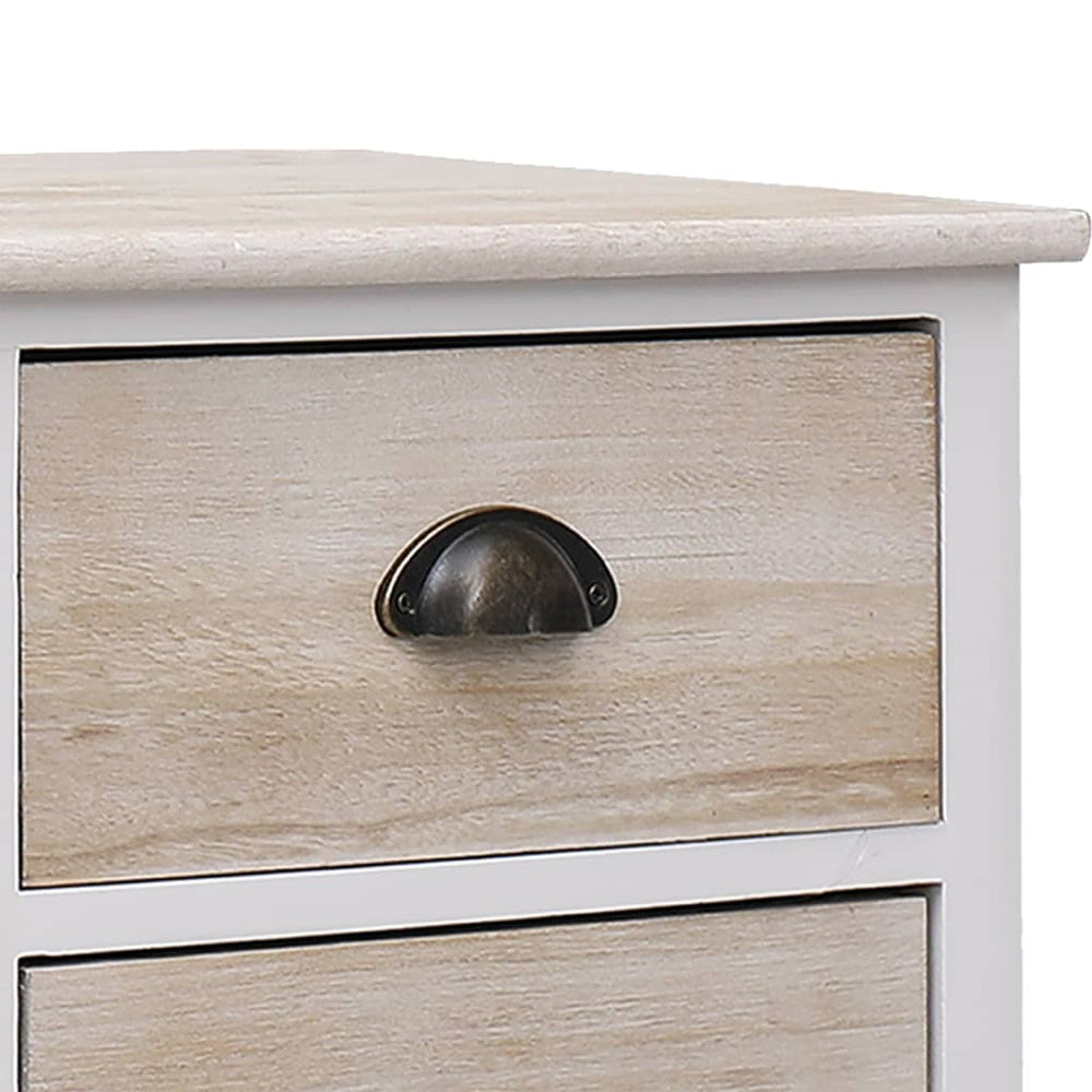 Tv-meubel 108x30x40 cm massief paulowniahout MeubelReus