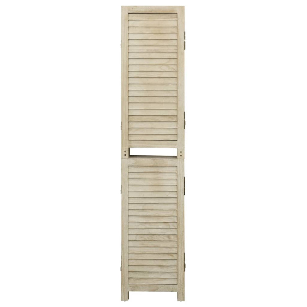 Kamerscherm met 3 panelen 105x165 cm massief paulowniahout MeubelReus