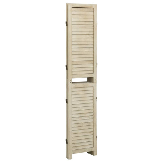 Kamerscherm met 3 panelen 105x165 cm massief paulowniahout MeubelReus