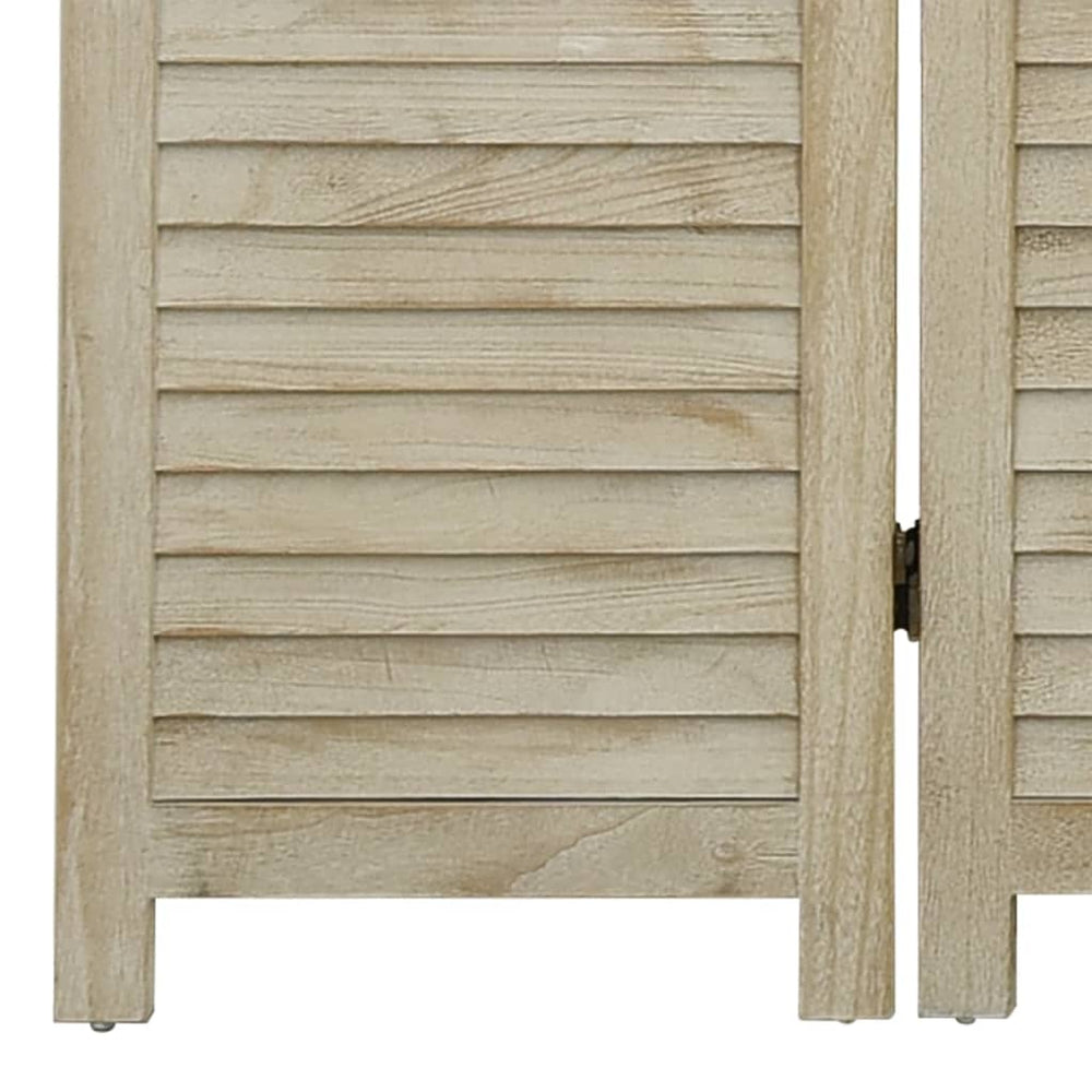 Kamerscherm met 3 panelen 105x165 cm massief paulowniahout MeubelReus