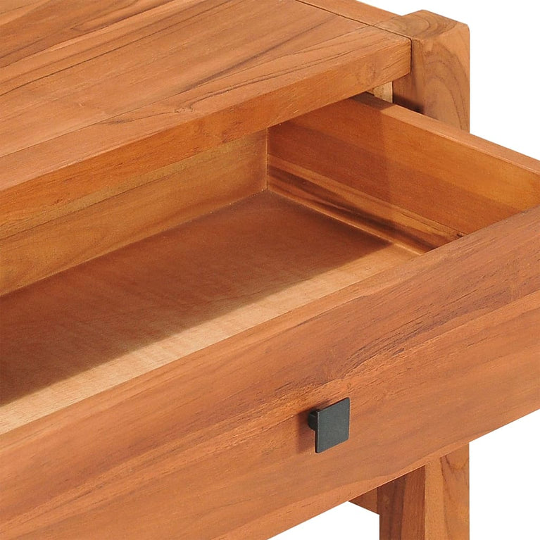 Tv-meubel met lades 120x40x45 cm massief teakhout MeubelReus