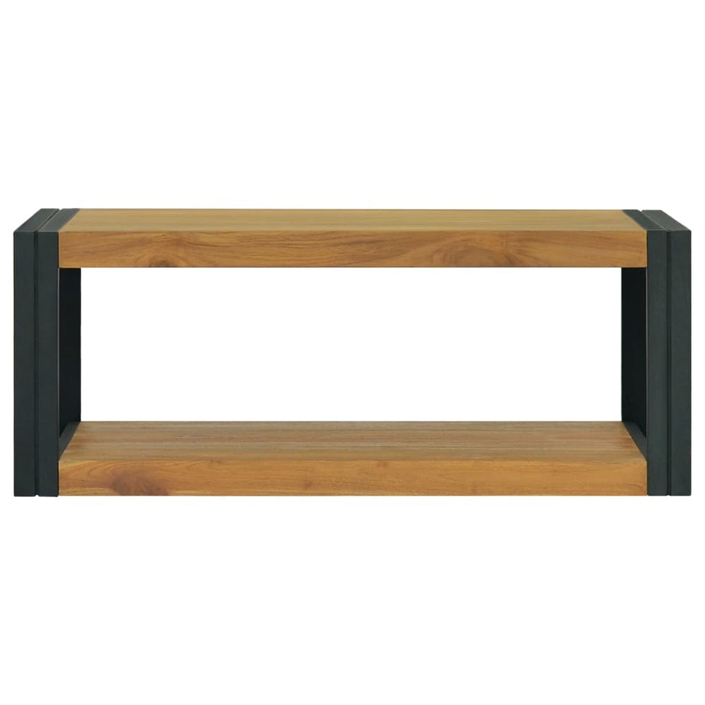 Badkamerkast 90x45x35 cm massief teakhout MeubelReus