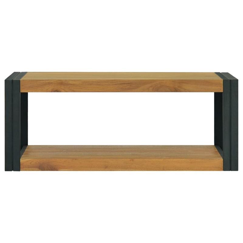 Badkamerkast 90x45x35 cm massief teakhout MeubelReus