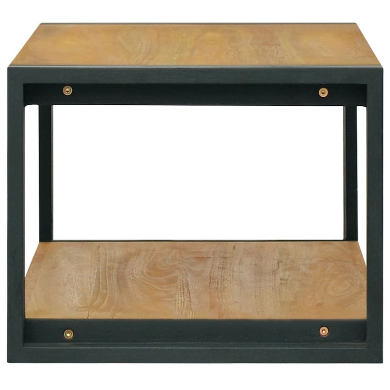 Badkamerkast 90x45x35 cm massief teakhout MeubelReus