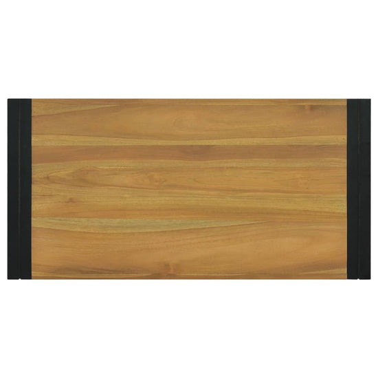 Badkamerkast 90x45x35 cm massief teakhout MeubelReus