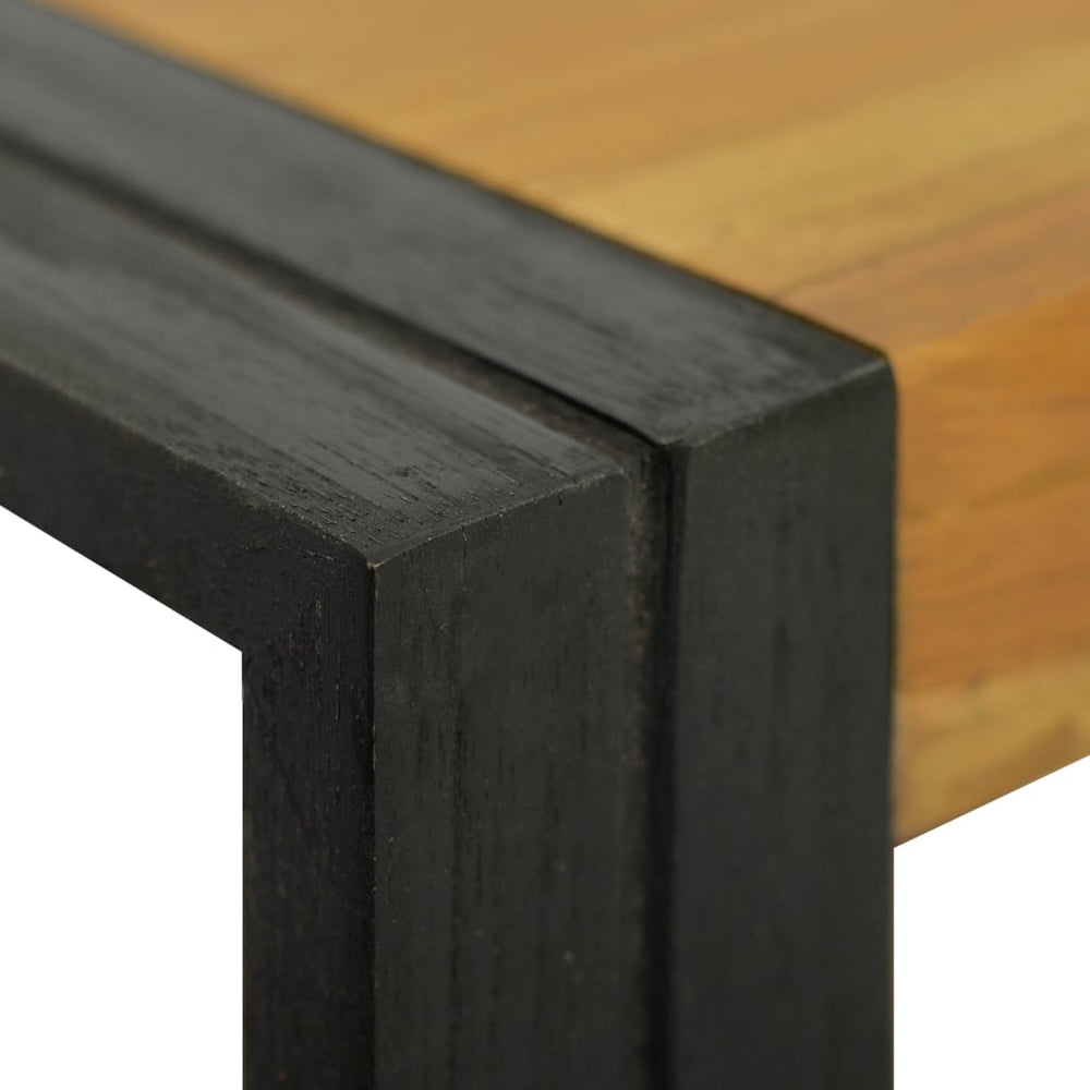 Badkamerkast 90x45x35 cm massief teakhout MeubelReus