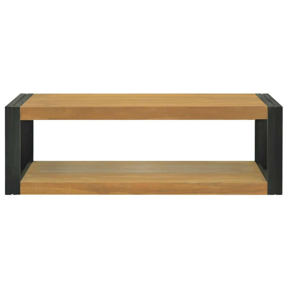 Badkamerkast 120x45x35 cm massief teakhout MeubelReus