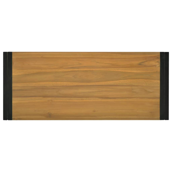 Badkamerkast 120x45x35 cm massief teakhout MeubelReus