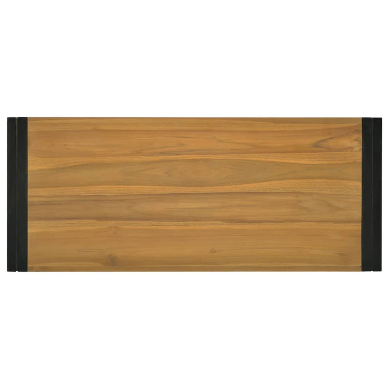 Badkamerkast 120x45x35 cm massief teakhout MeubelReus