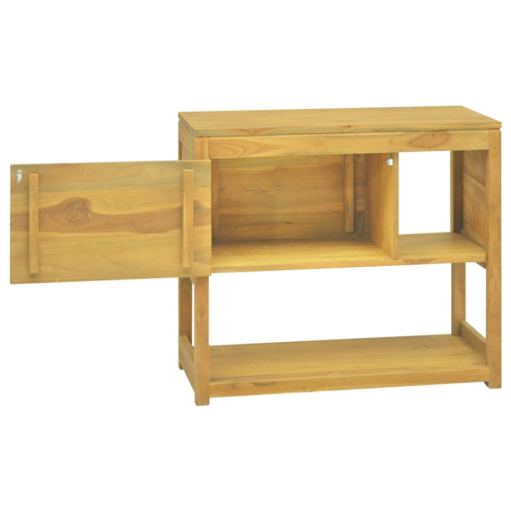 Badkamerkast 85x40x75 cm massief teakhout MeubelReus