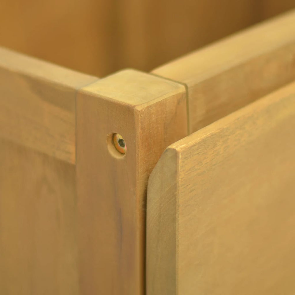 Badkamerkast 90x45x75 cm massief teakhout MeubelReus