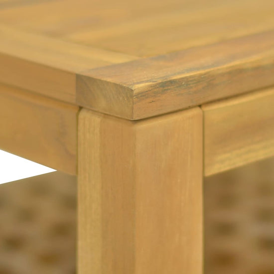 Salontafel 60x60x40 cm massief teakhout MeubelReus