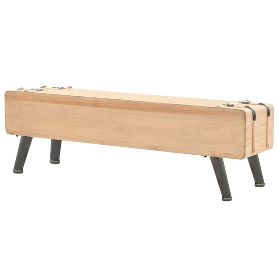 Tv-meubel 110x33x35 cm massief vurenhout MeubelReus