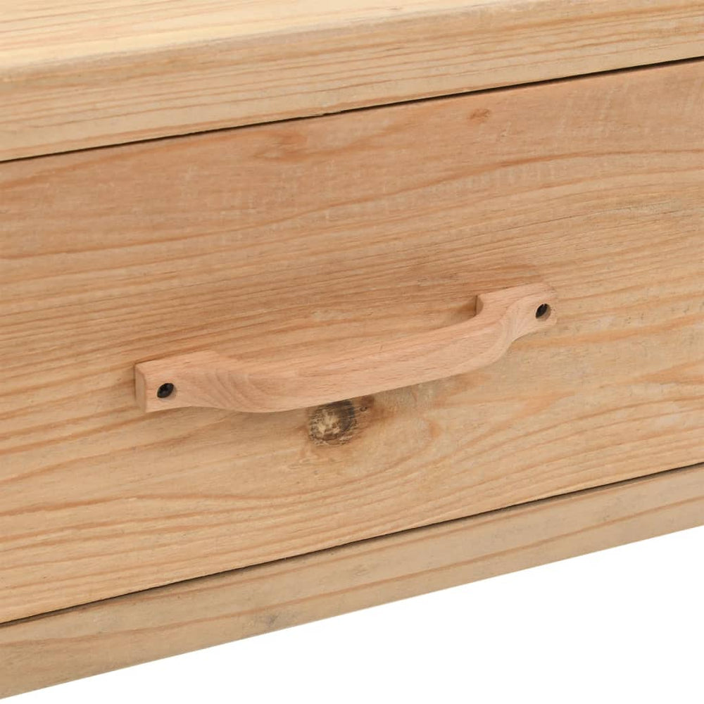 Tv-meubel 110x33x35 cm massief vurenhout MeubelReus