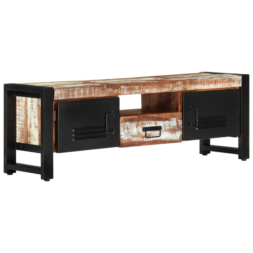 Tv-meubel 120x30x40 cm massief gerecycled hout MeubelReus