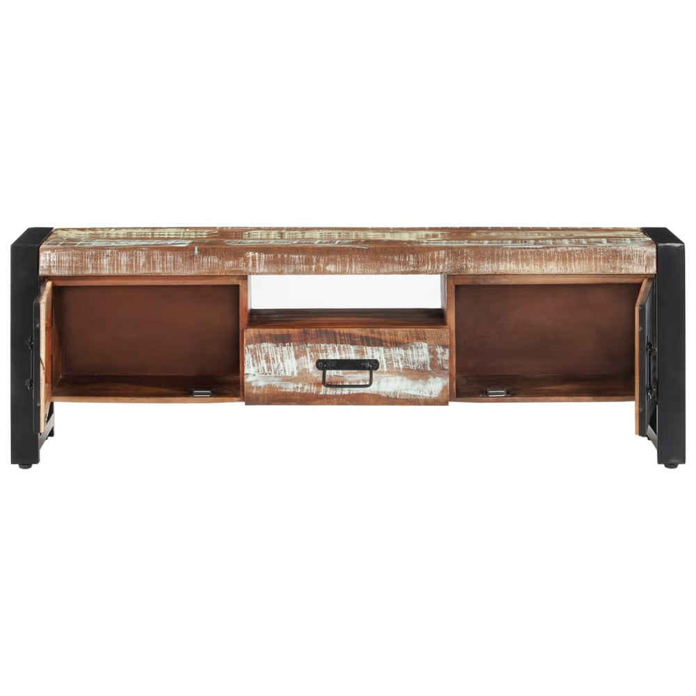 Tv-meubel 120x30x40 cm massief gerecycled hout MeubelReus