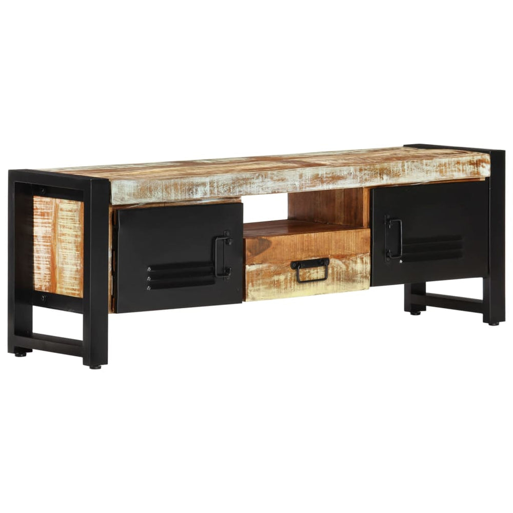 Tv-meubel 120x30x40 cm massief gerecycled hout MeubelReus