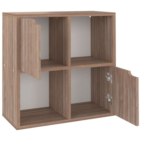 Boekenkast 60x27,5x59,5 cm spaanplaat grijs sonoma eiken MeubelReus