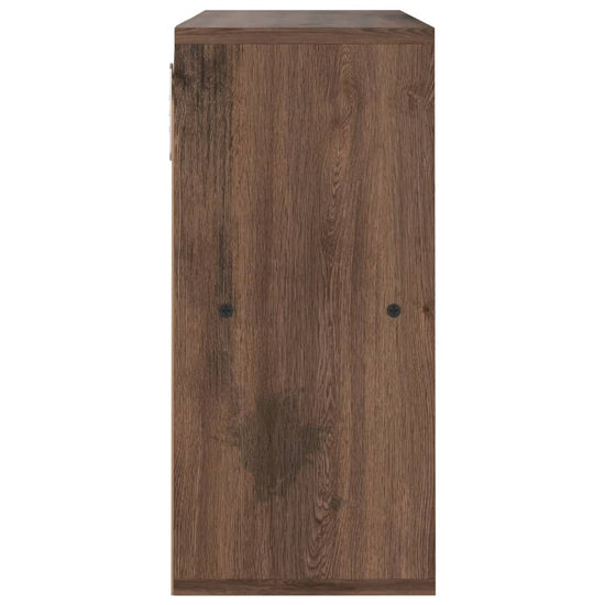Boekenkast 60x27,5x59,5 cm spaanplaat gerookt eiken MeubelReus