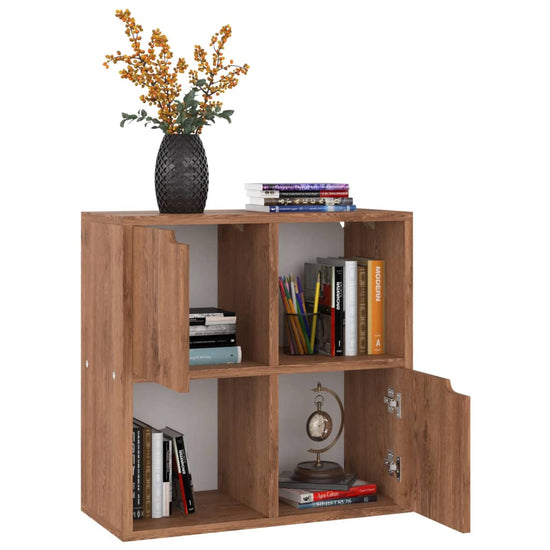 Boekenkast 60x27,5x59,5 cm spaanplaat bruin eiken MeubelReus