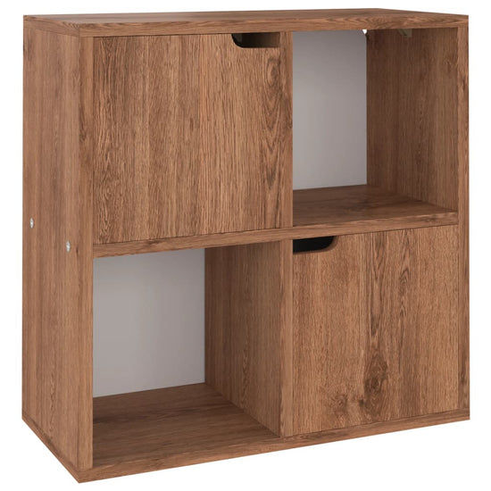 Boekenkast 60x27,5x59,5 cm spaanplaat bruin eiken MeubelReus