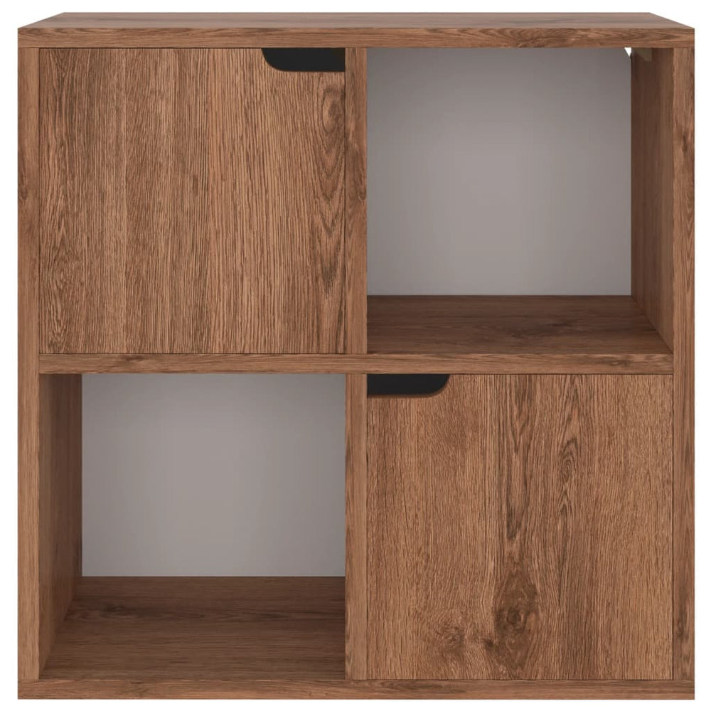 Boekenkast 60x27,5x59,5 cm spaanplaat bruin eiken MeubelReus