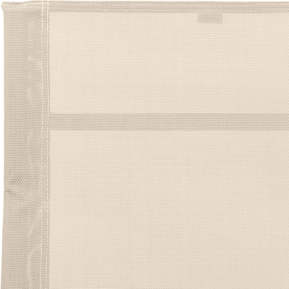 Ligbed staal en textileen crèmekleurig MeubelReus
