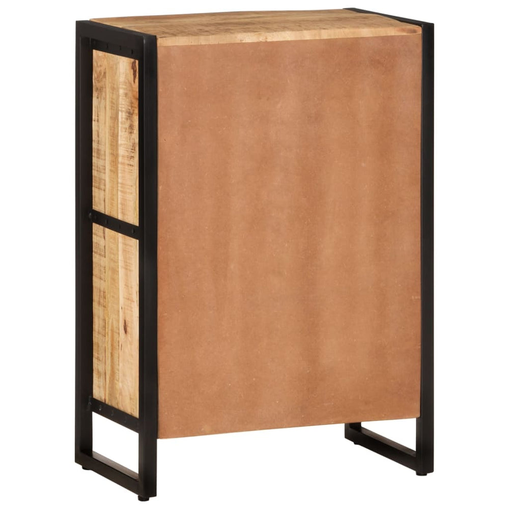 Wijnrek voor 16 flessen massief mangohout MeubelReus