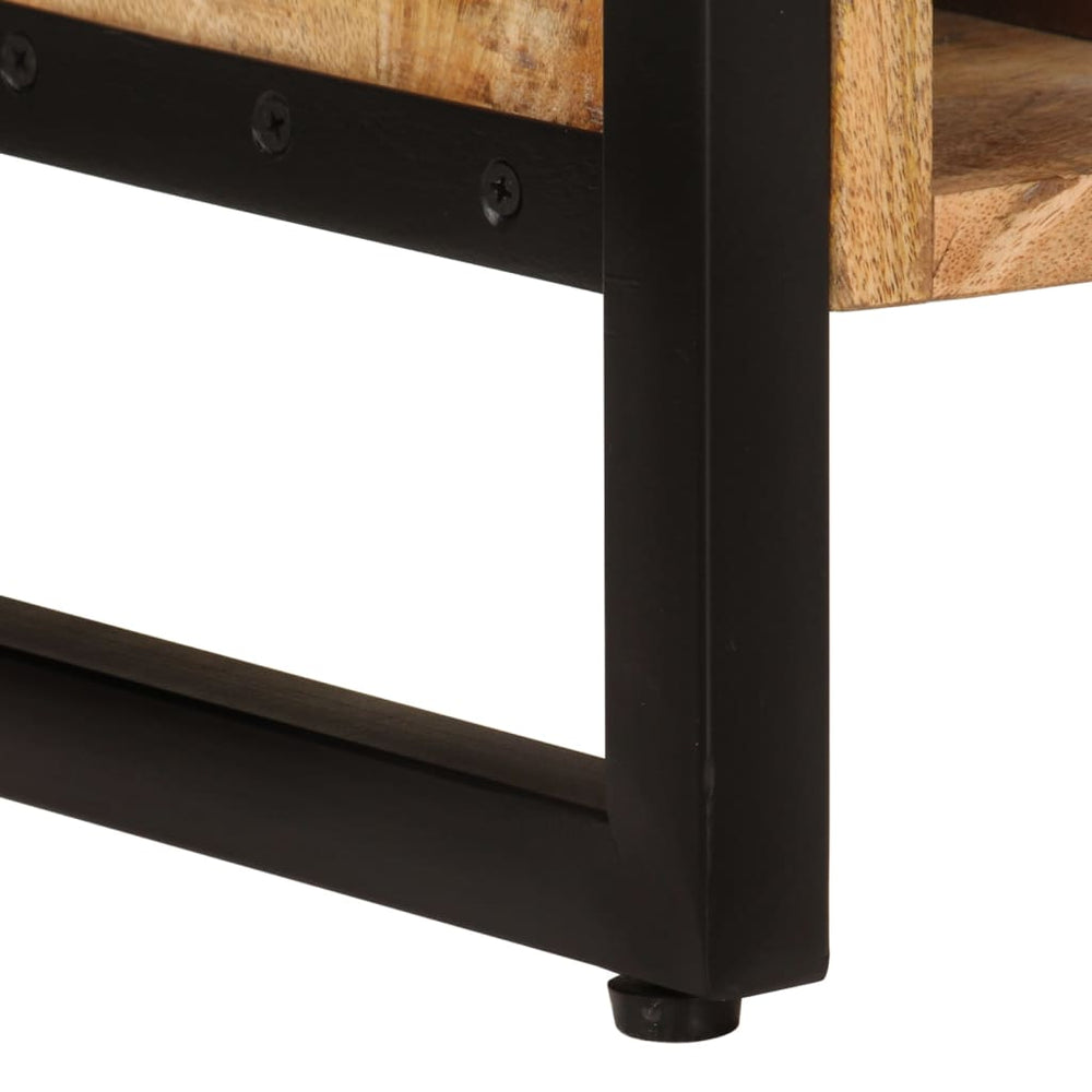 Wijnrek voor 16 flessen massief mangohout MeubelReus