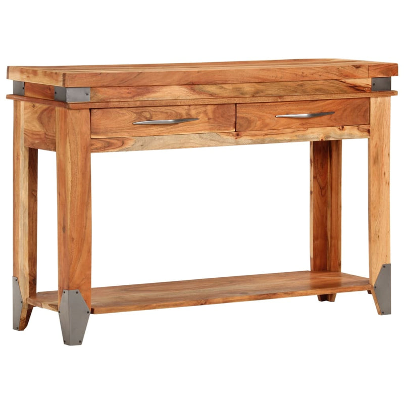 Wandtafel 110x34x74 cm massief acaciahout MeubelReus
