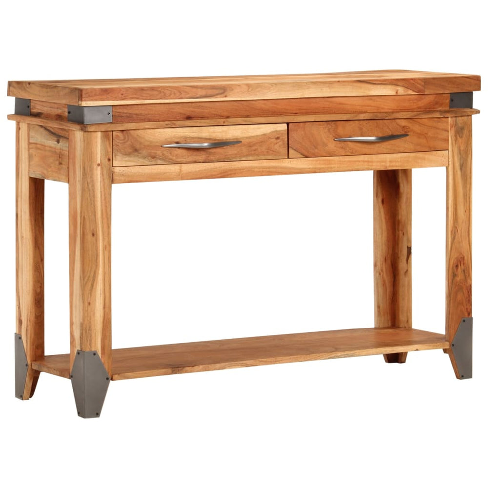 Wandtafel 110x34x74 cm massief acaciahout MeubelReus