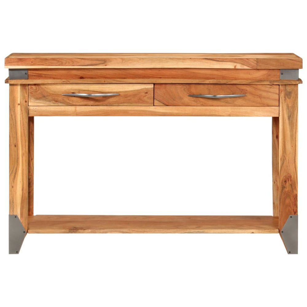 Wandtafel 110x34x74 cm massief acaciahout MeubelReus