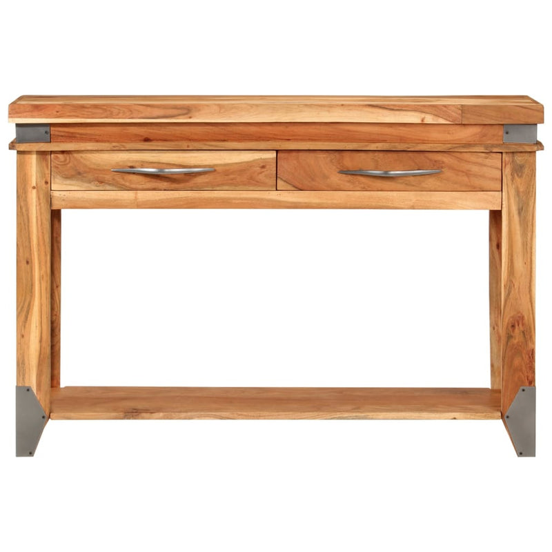 Wandtafel 110x34x74 cm massief acaciahout MeubelReus