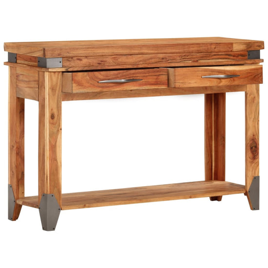 Wandtafel 110x34x74 cm massief acaciahout MeubelReus