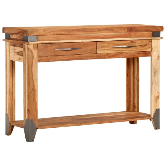 Wandtafel 110x34x74 cm massief acaciahout MeubelReus